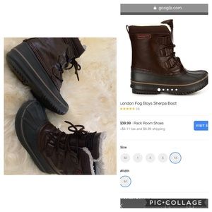 London Fog Rain/ Snow boots